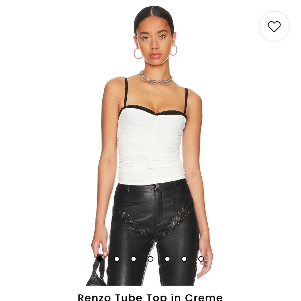 MIAOU renzo top in crème size small